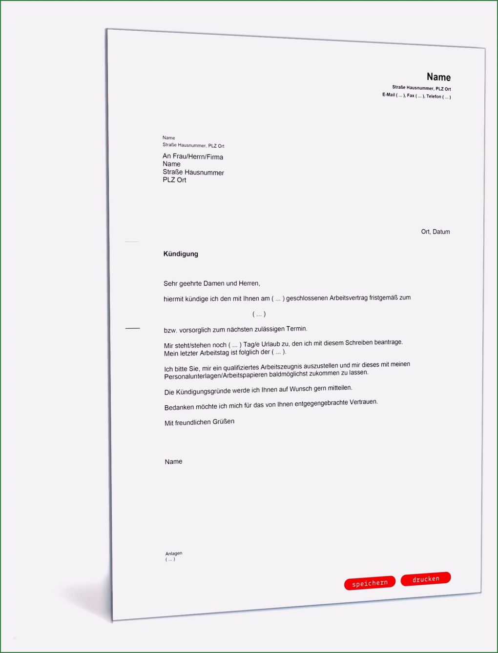 Befristeter Mietvertrag Vorlage Pdf Gut 6 Kundigung Mietvertrag Wegen Eigenbedarf Vorlage