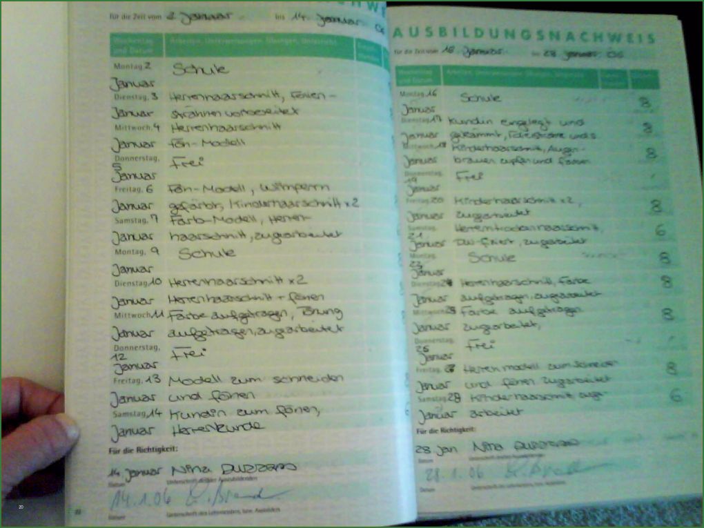 Berichtsheft Am Pc Schreiben Vorlage Beste 11 Berichtsheft Schreiben Beispiel Vorlagen123 Vorlagen123