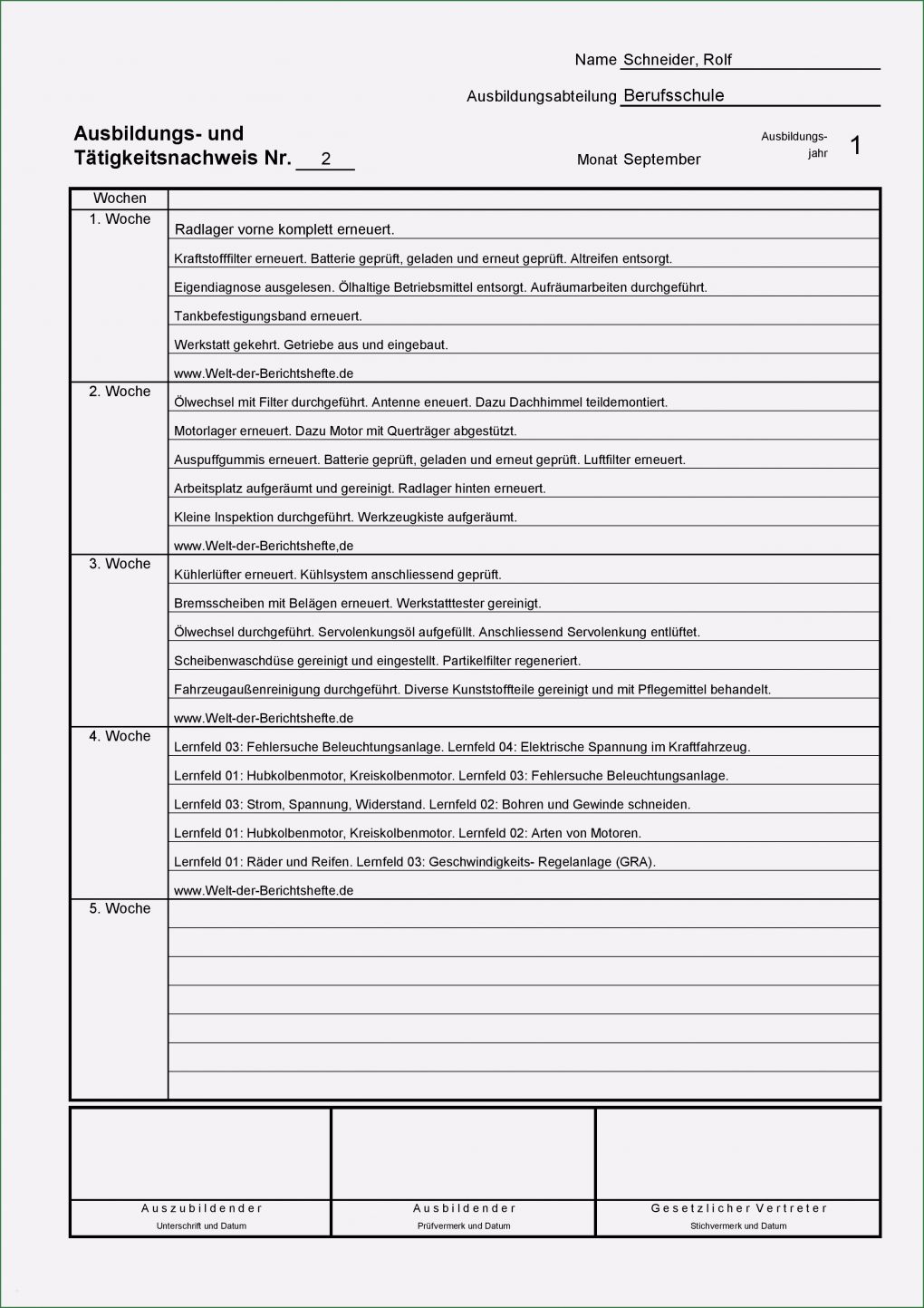 Berichtsheft Am Pc Schreiben Vorlage Erstaunlich Videos
