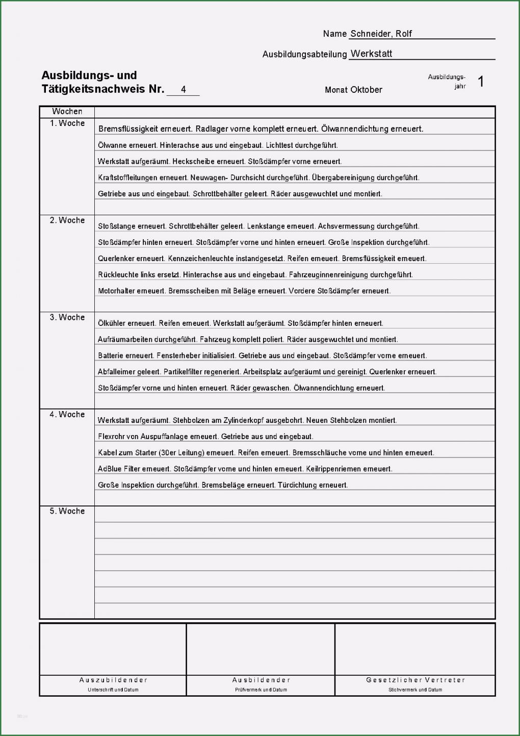 Berichtsheft Am Pc Schreiben Vorlage Schönste 16 Beste Berichtsheft Wochenbericht Vorlage Ideen