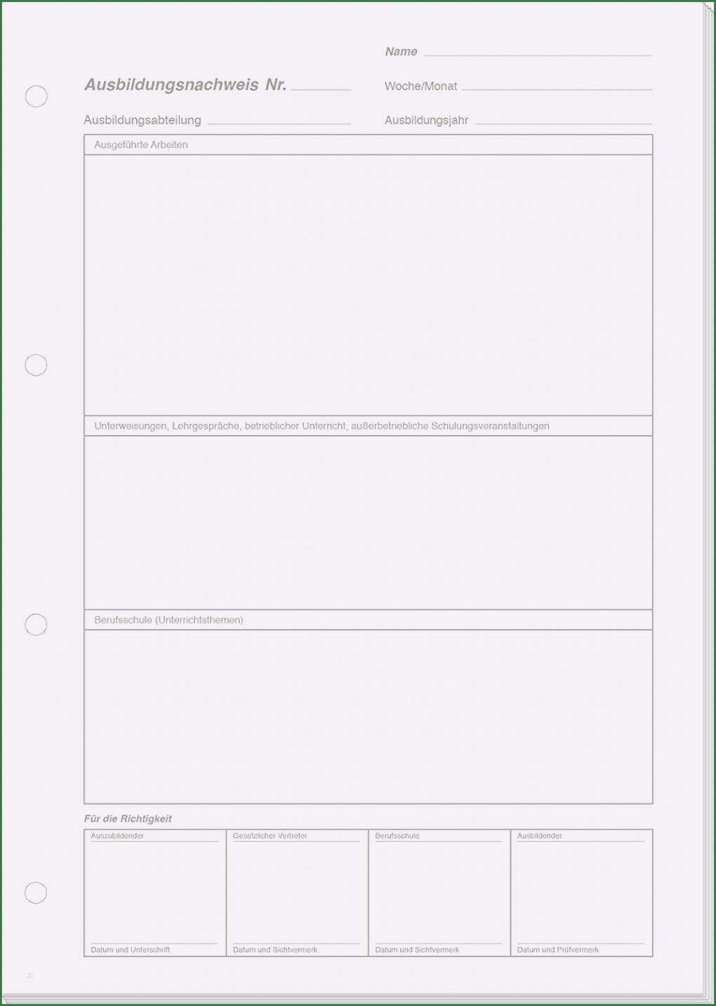 Berichtsheft Vorlage Hwk Download Genial Ihk Berichtsheft Vorlage – Vorlagens Download