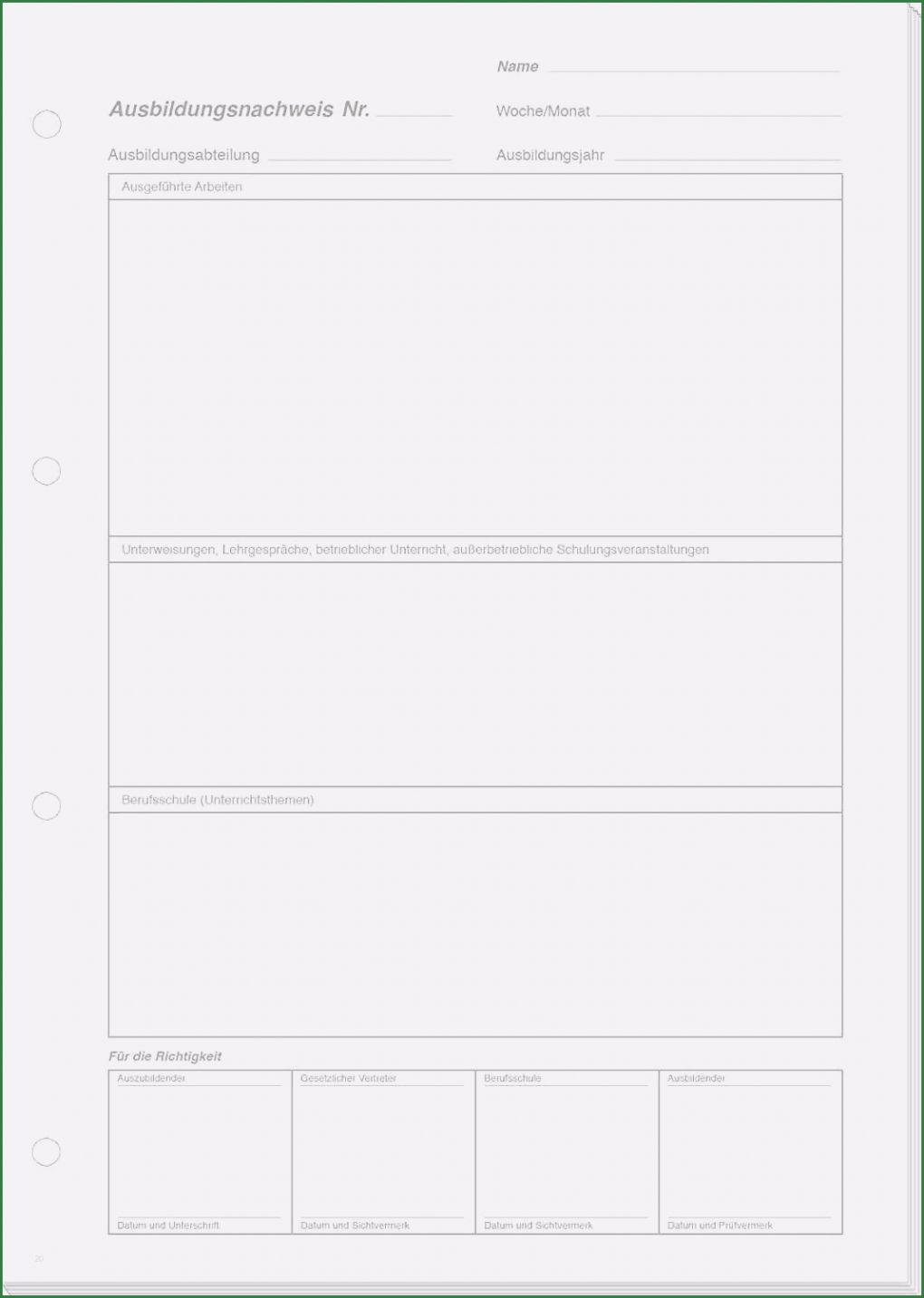 Berichtsheft Vorlage Hwk Download Neu Berichtsheft Wochenbericht Vorlage