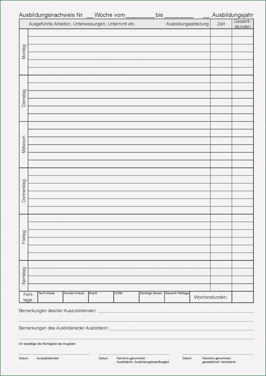 Berichtsheft Vorlage Verkäufer Kostenlos Angenehm Berichtsheft Vorlage Word Luxury tolle Fotos Arbeitsblatt