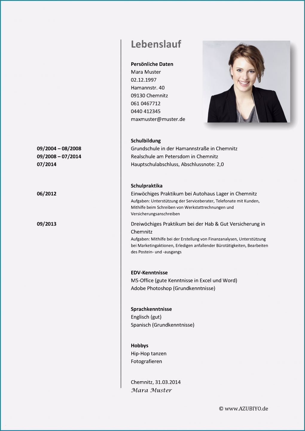 Beruflicher Lebenslauf Vorlage Fabelhaft 13 Ingenieur Lebenslauf