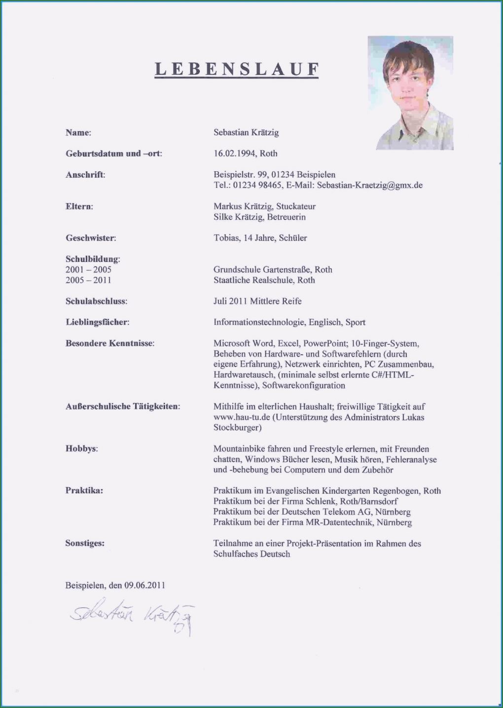 Beruflicher Lebenslauf Vorlage Neu Lebenslauf Beruflicher Werdegang Kostenlos Lebenslauf