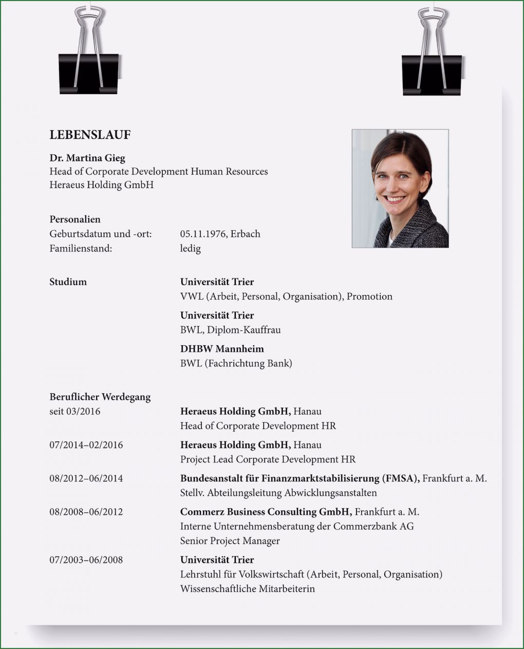 Beruflicher Lebenslauf Vorlage Schön Lebensläufe In Hr „konsequent überraschend Bunt