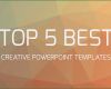 Beste Powerpoint Vorlagen Erstaunlich top 5 Best Creative Powerpoint Templates