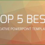 Beste Powerpoint Vorlagen Erstaunlich top 5 Best Creative Powerpoint Templates