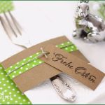 Bestecktasche Papier Vorlage Erstaunlich Small Treasures Osterideen Mit Kraftpapier Und Apfelgrün