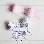 Bestecktasche Papier Vorlage Luxus Diy Papierschleifen Mit Vorlage &amp; Printable › Schön Und