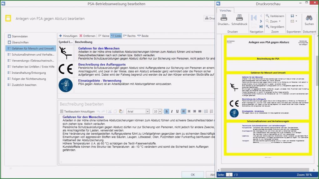Betriebsanweisung Nach Awsv Vorlage Erstaunlich software Muster Betriebsanweisungen Plus