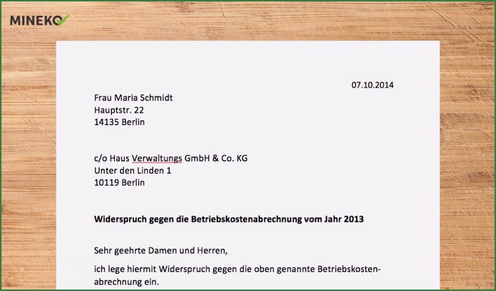 Betriebskosten Vorlage Beste 15 Betriebskostenabrechnung Vorlage Kostenlos