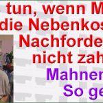 Betriebskosten Vorlage Erstaunlich Mieter Zahlt Nebenkosten Nachforderung Nicht Was Tun