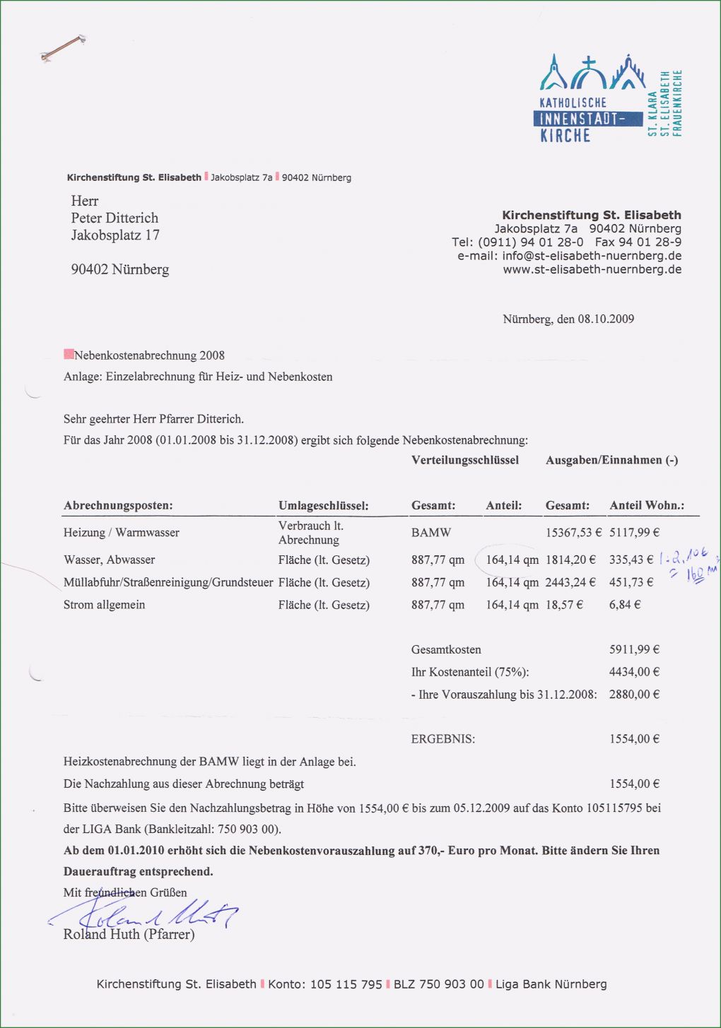 Betriebskostenabrechnung Vorlage österreich Gut Nebenkostenabrechnung