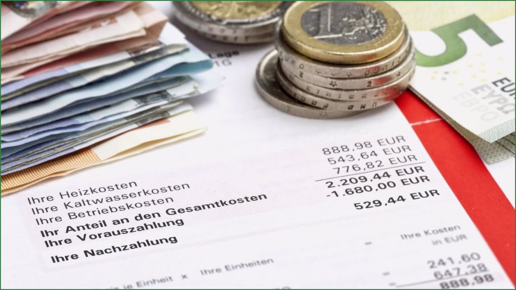 Betriebskostenabrechnung Vorlage österreich Süß Nebenkostenabrechnung