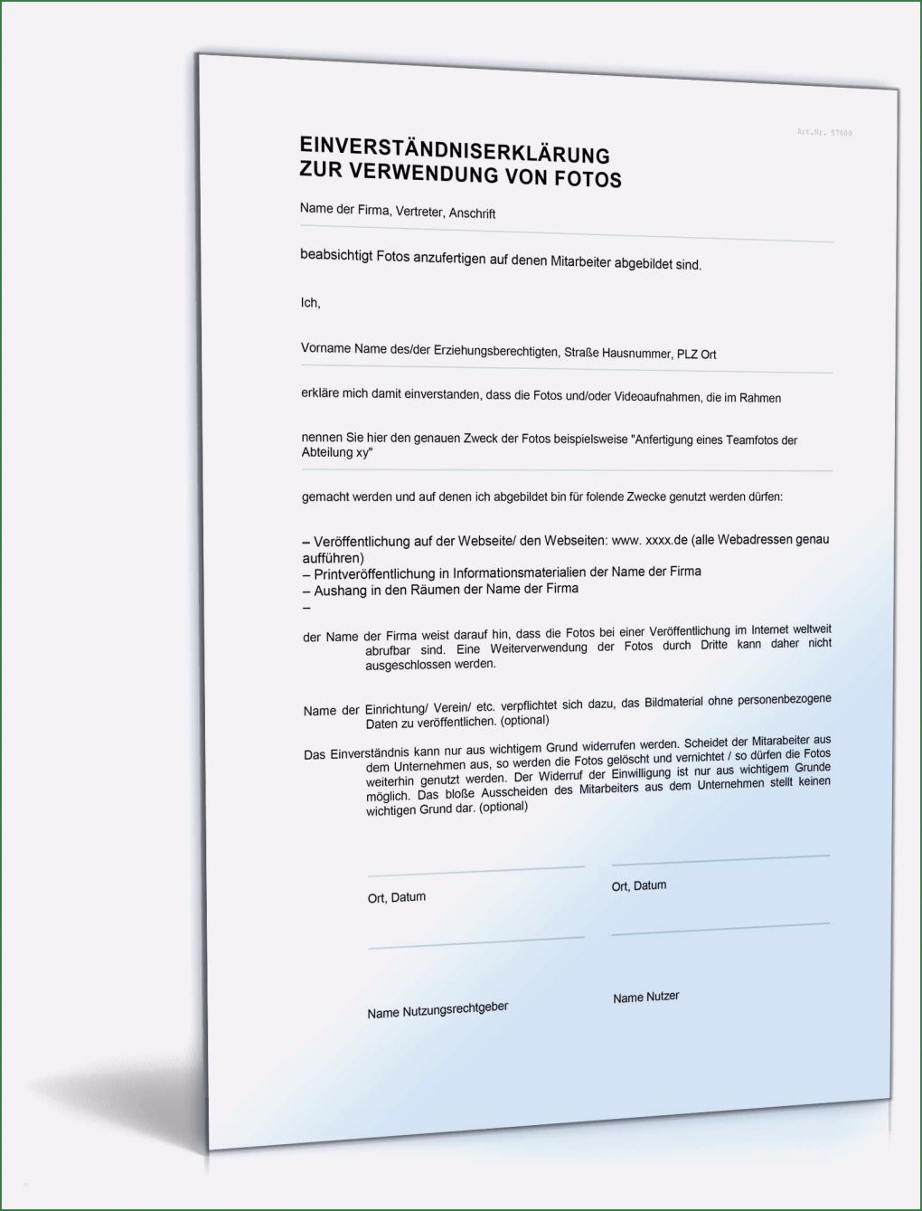 Dsgvo Vorlagen Mitarbeiter Elegant Einwilligung Verwendung Mitarbeiterfotos Muster Zum Download