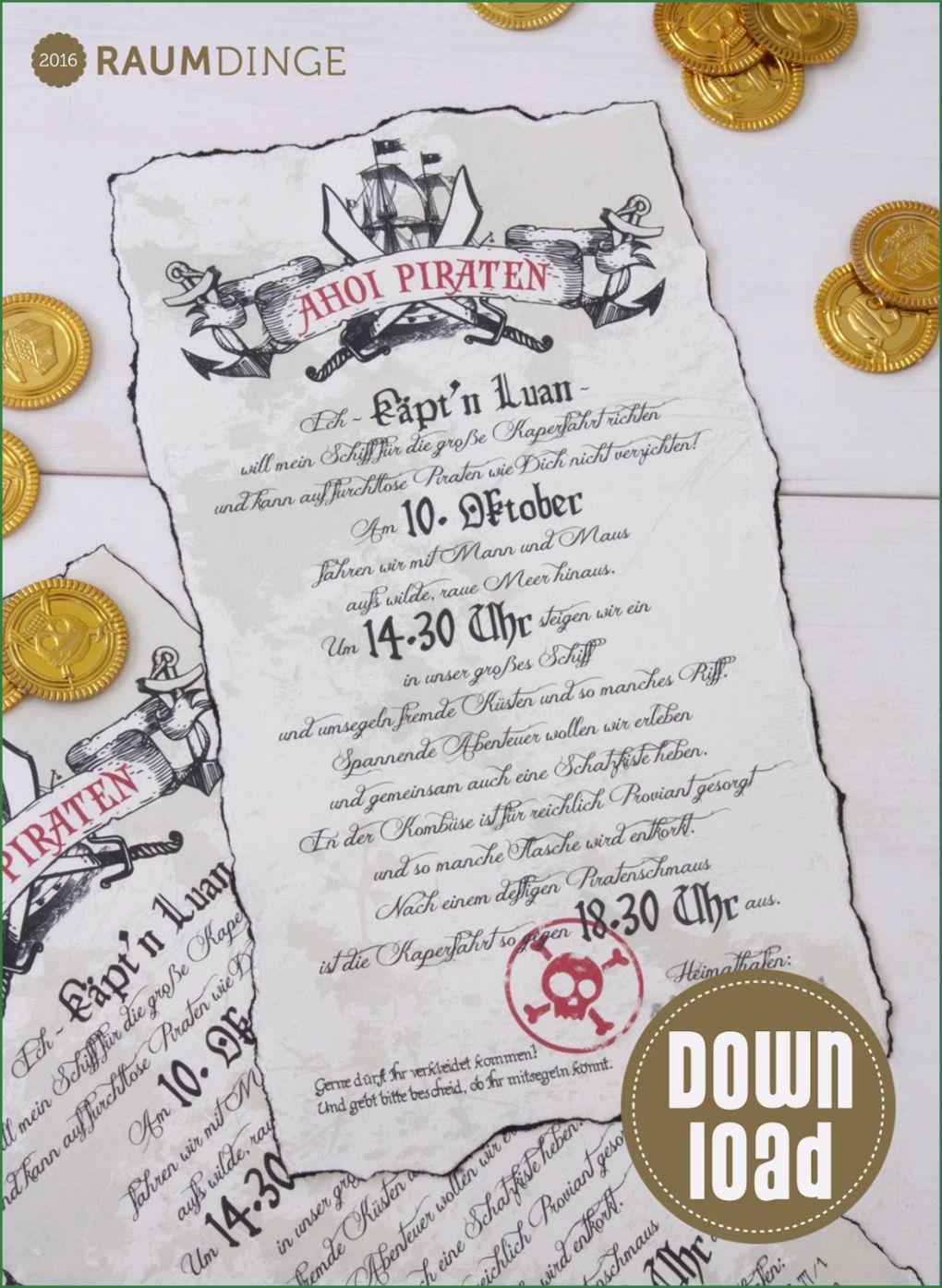 Einladung Piratenparty Vorlage Erstaunlich Raumdinge Wir Feiern – Die Piraten Mottoparty Teil 1