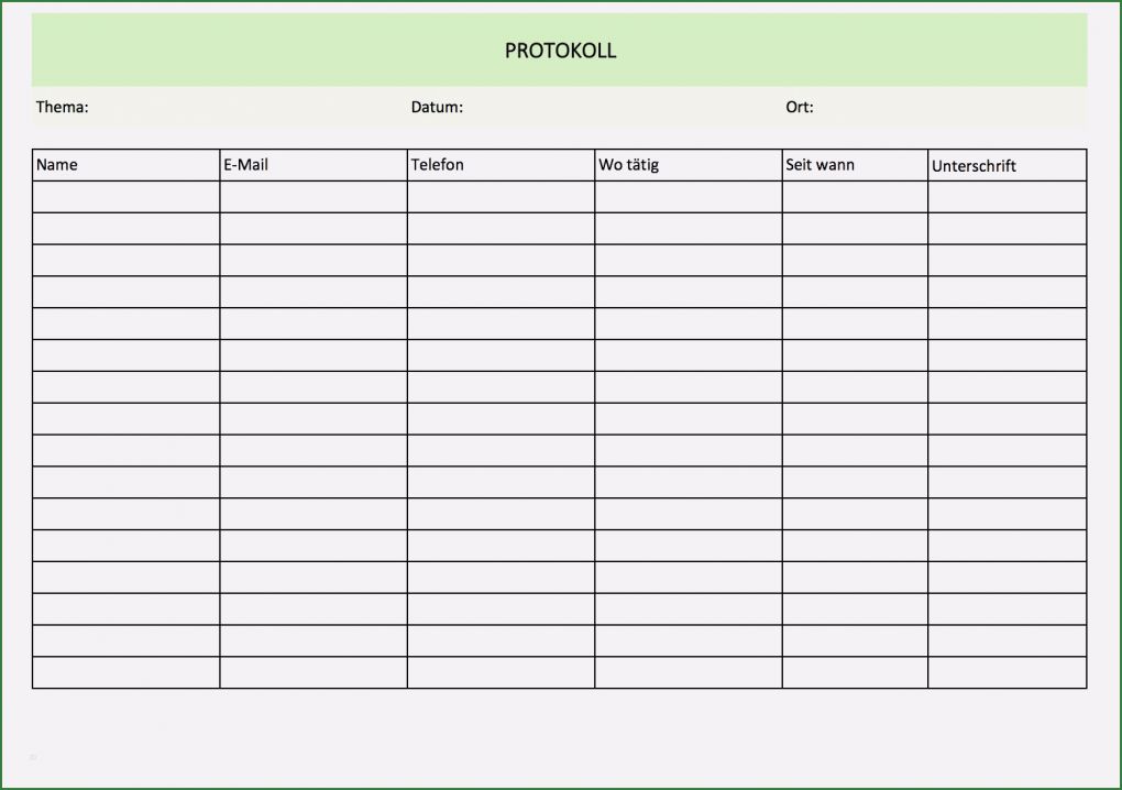 Elektro Prüfprotokoll Vorlage Erstaunlich 30 Protokoll Vorlage Excel Brontepublicschool