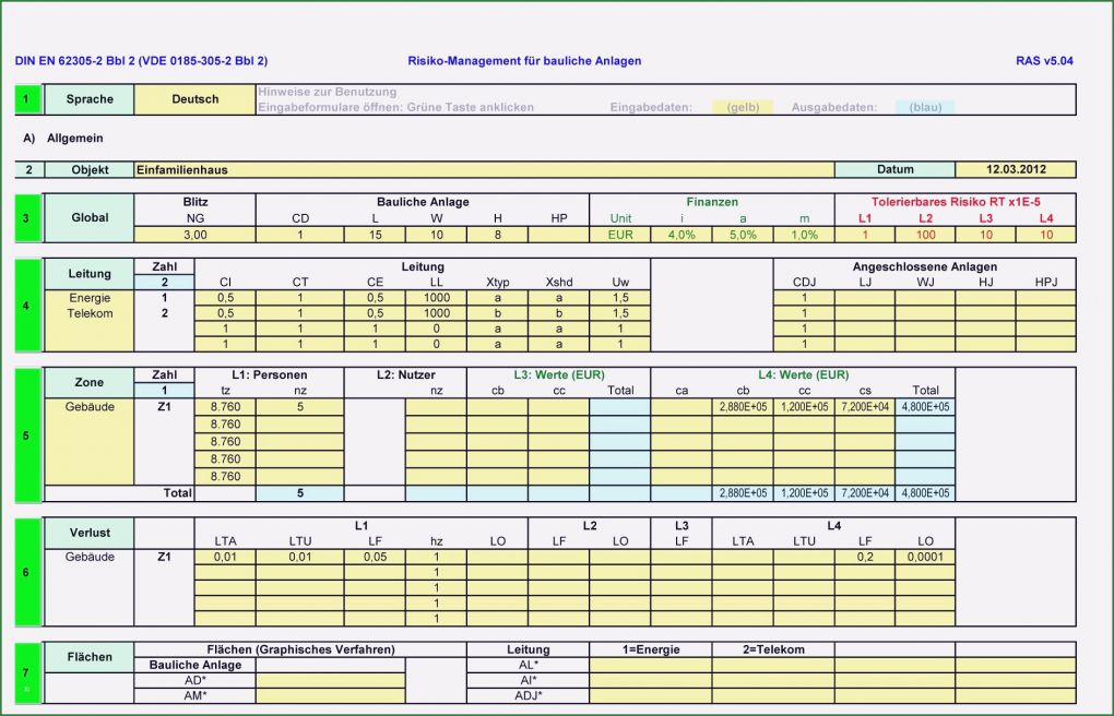 Excel Vorlage Risikoanalyse Maschinenrichtlinie Wunderbar Risikobeurteilung Maschinenrichtlinie Vorlage Excel Genial