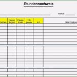 Excel Vorlage Zeiterfassung Projekte Hübsch Excel Vorlagen 2017 Editierbar Stundenzettel Vorlage