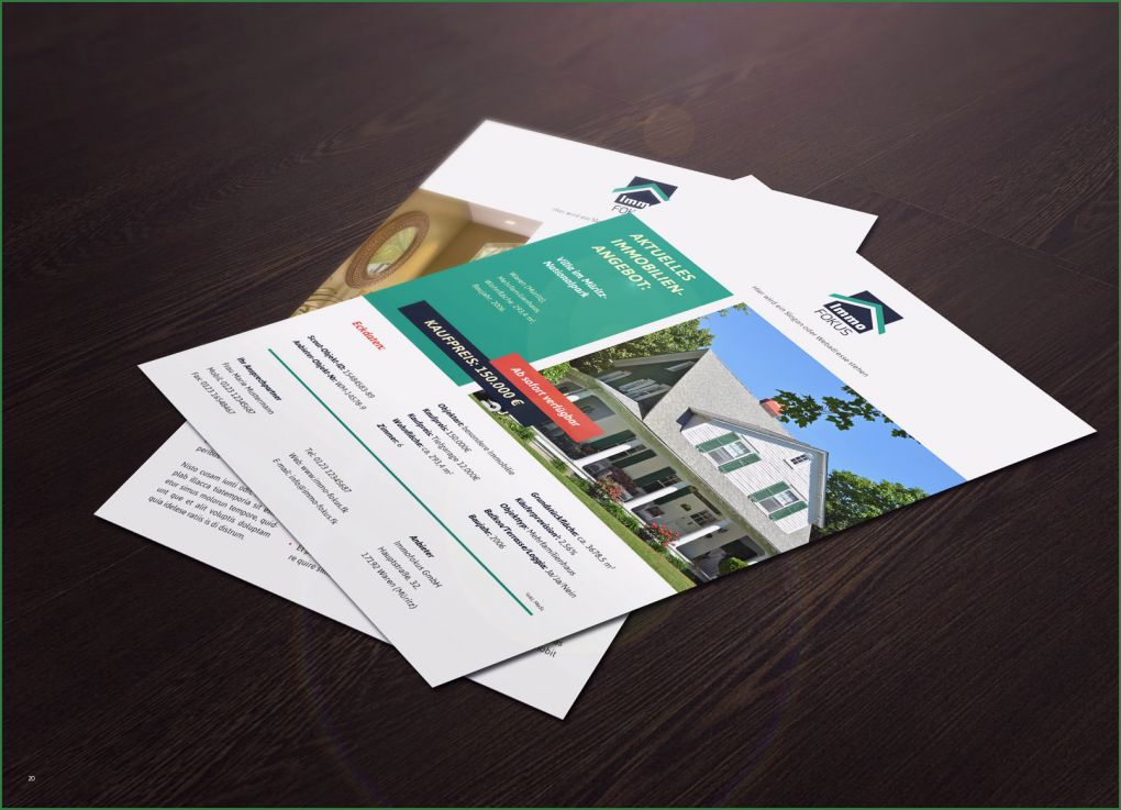 Expose Vorlage Immobilien Kostenlos Cool Hochwertige Immobilien Exposé Vorlagen