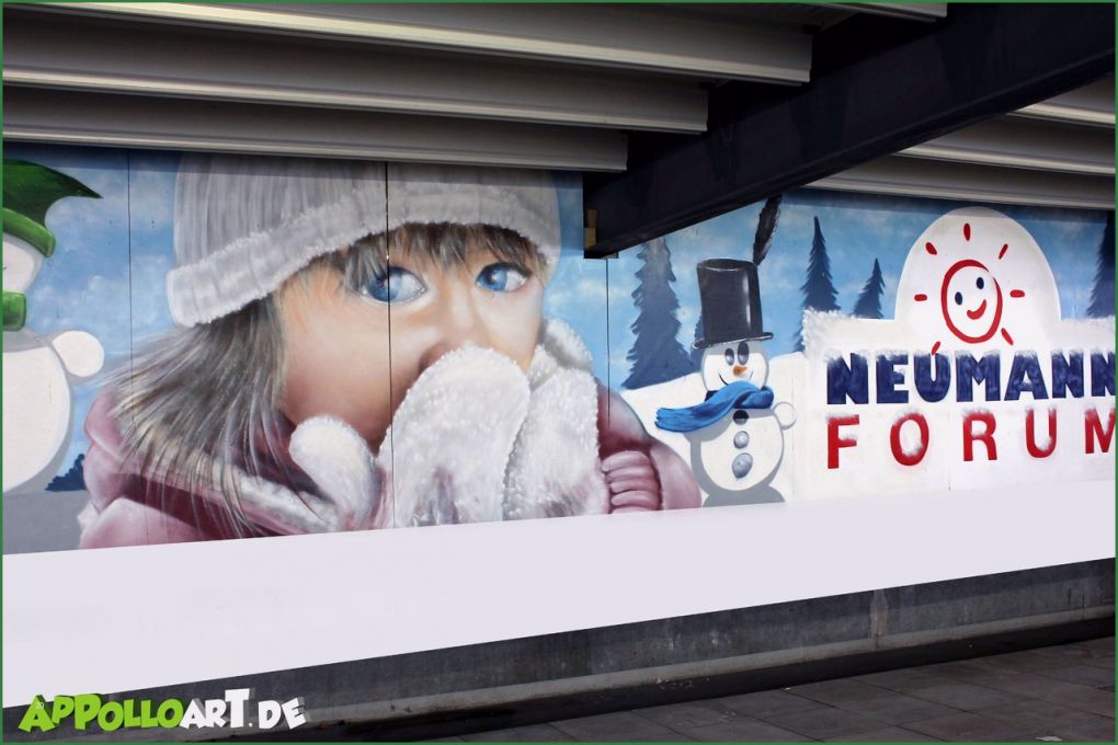 Fassadenmalerei Vorlagen Erstaunlich Eisbahn Graffiti Gestaltung Im Einkaufszentrum Berlin