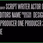 Filmplakat Vorlage Gut Movie Poster Credit Template for Shop Eric Renno