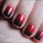 Fingernägel Design Vorlagen Angenehm Nageldesign Weinrot