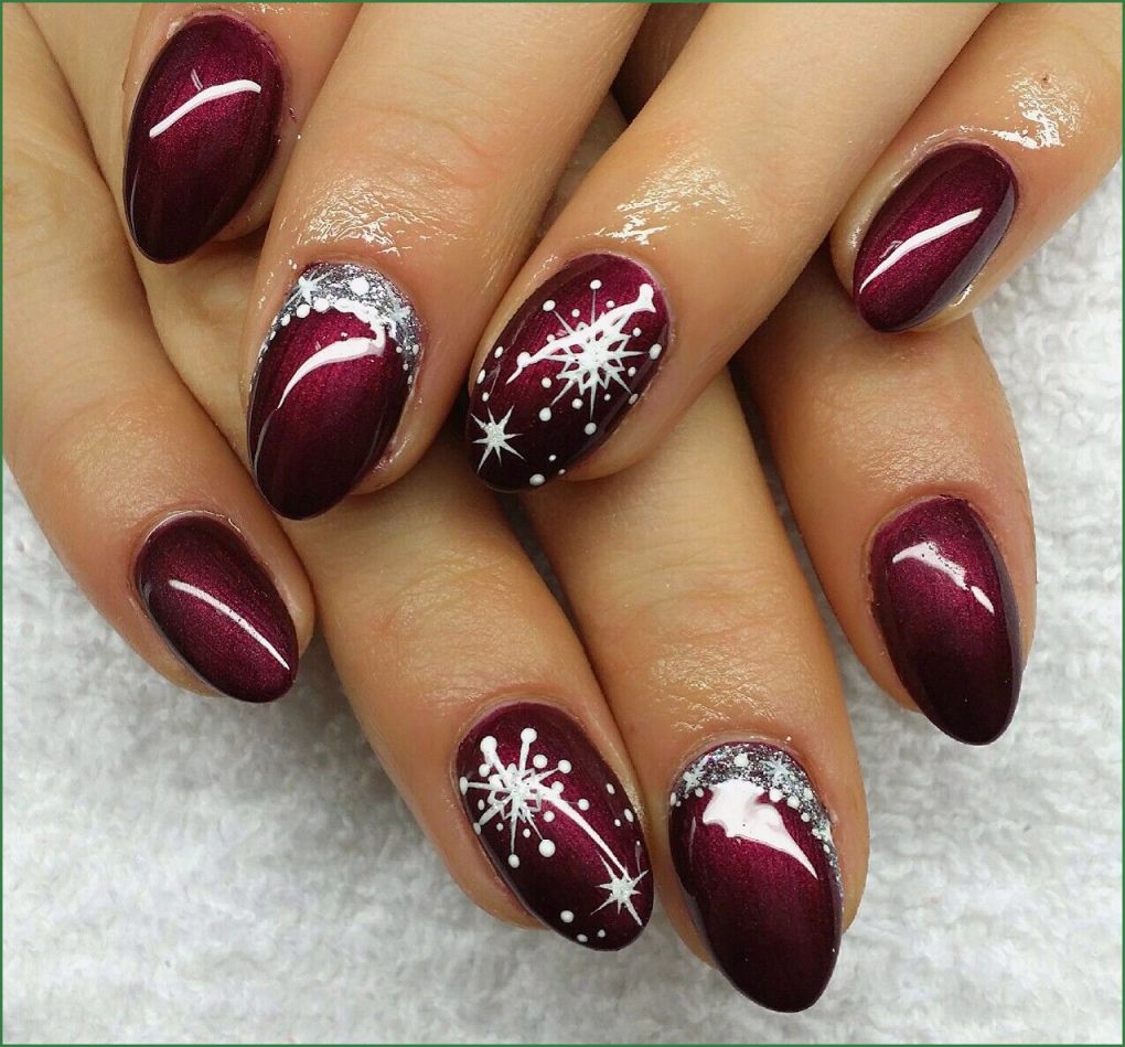 Fingernägel Design Vorlagen Hübsch Nail Design Fullcover Winter Christmas