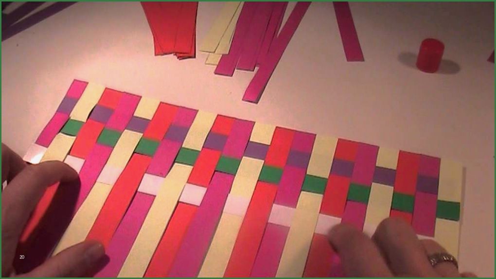 Flechten Mit Papier Vorlagen Bewundernswert Anleitung Und Vorlage Mit Bastelpapier Flechten 2
