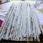 Flechten Mit Papier Vorlagen Bewundernswert Körbe Flechten Aus Papier Home Storage Ideen