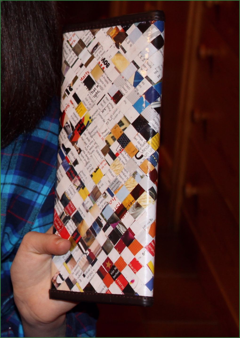 Flechten Mit Papier Vorlagen Erstaunlich Tasche Aus Papier – Papierstreifen Flechten