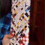 Flechten Mit Papier Vorlagen Erstaunlich Tasche Aus Papier – Papierstreifen Flechten