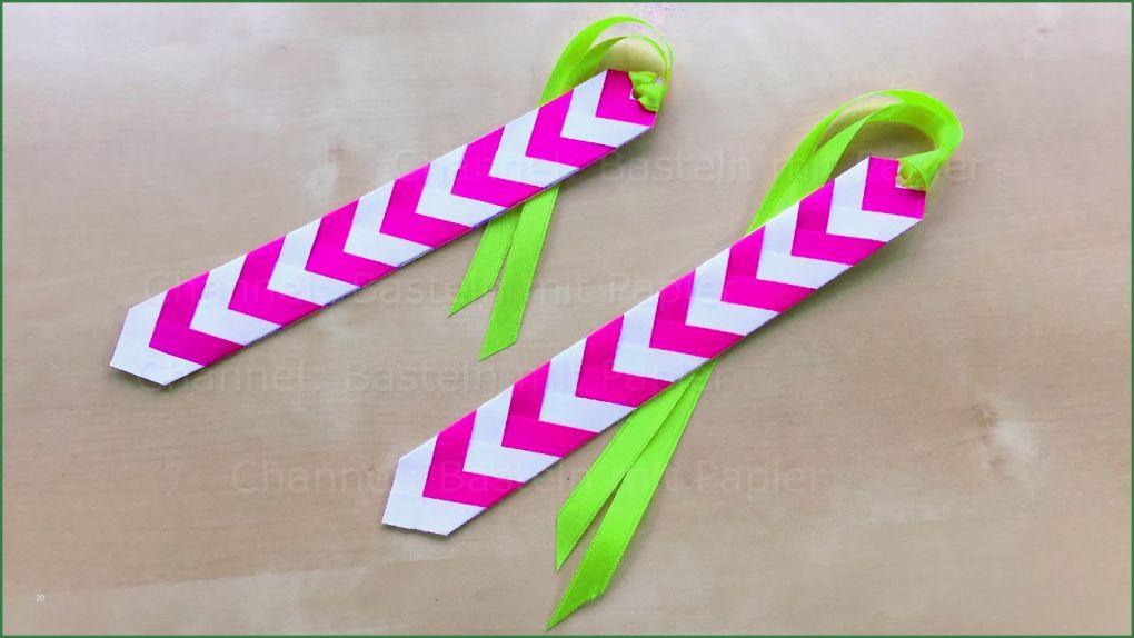 Flechten Mit Papier Vorlagen Schön Lesezeichen Selber Machen Einfaches Diy Geschenk Basteln