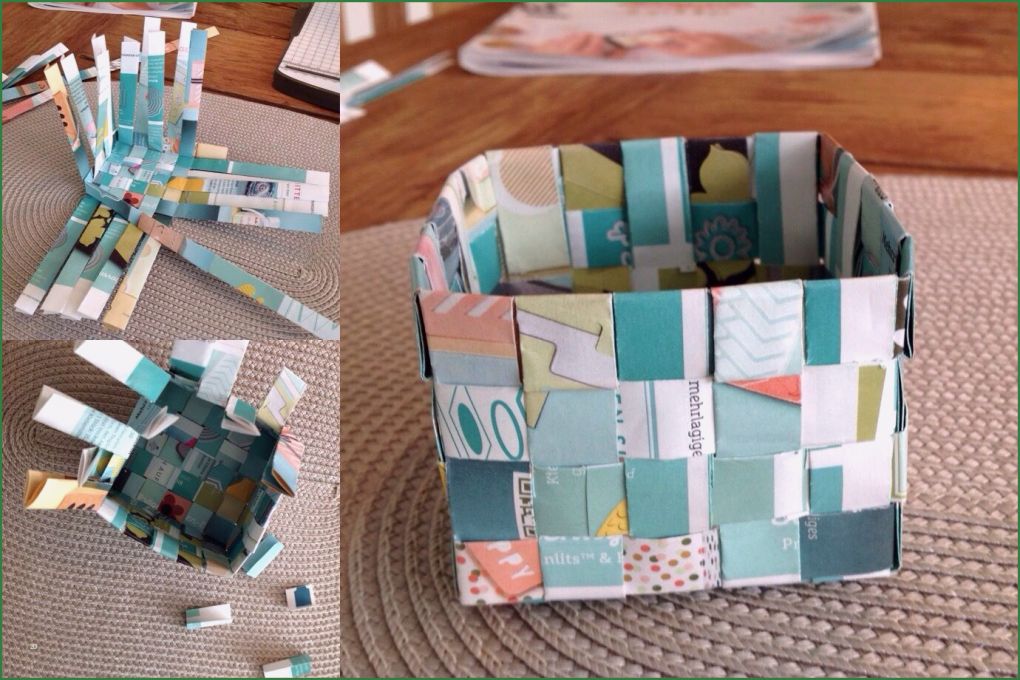 Flechten Mit Papier Vorlagen Schön Paper Upcycling Stampin Up Katalog Schachtel Flechten