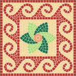 Fliesen Mosaik Vorlagen Angenehm Mosaik Vorlagen Marrakesch 30 30x30cm Günstig Kaufen