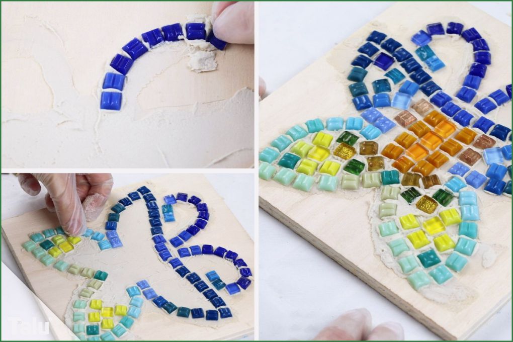 Fliesen Mosaik Vorlagen Erstaunlich Diy Mosaike Selber Machen Variante 2 Aus Keramik Giessen