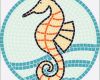 Fliesen Mosaik Vorlagen Fabelhaft Mosaik Vorlagen Seepferd 30 D=30cm Günstig Kaufen