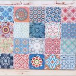 Fliesen Mosaik Vorlagen Wunderbar Vintage Fliesen Einfach Selber Machen Diy