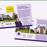 Flyer Vorlagen Für Immobilienmakler Schön Nachbarschafts Flyer Immobilienangebote Maklermedien