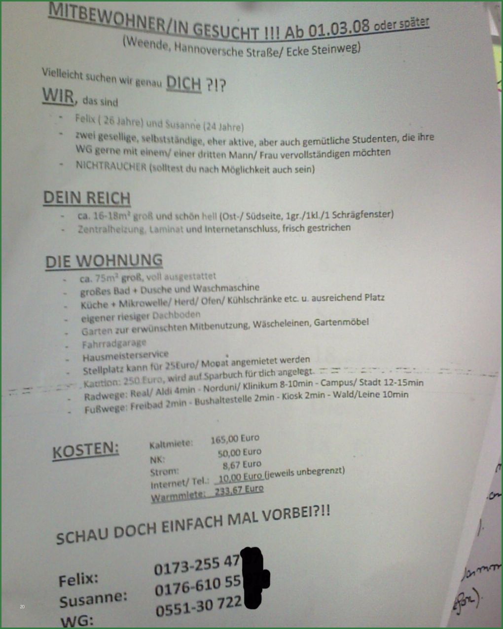 Flyer Wohnungssuche Vorlage Erstaunlich Masterstudium Studentenleben Und Göttingen Der orangere