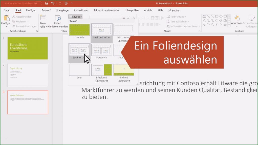 Folienmaster Vorlagen Beste Anwenden Oder Ändern Eines Folienlayouts Fice Support
