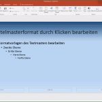 Folienmaster Vorlagen Beste Powerpoint Masterfolie Bearbeiten Easy Anleitung