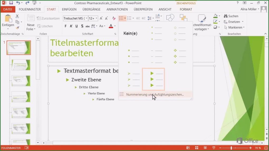 Folienmaster Vorlagen Einzigartig Anwenden Oder Ändern Eines Folienlayouts Fice Support