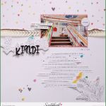 Fotoalbum Basteln Vorlagen Genial Papercraft Scrapbook Layout &quot;kindi&quot; Pinkfresh Studio