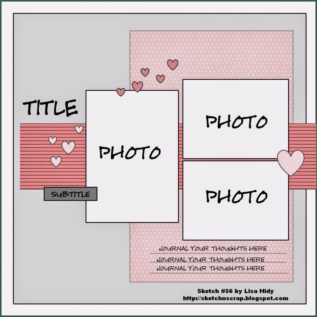 Fotoalbum Basteln Vorlagen Gut Sketch N Scrap Sketch N Scrap 56