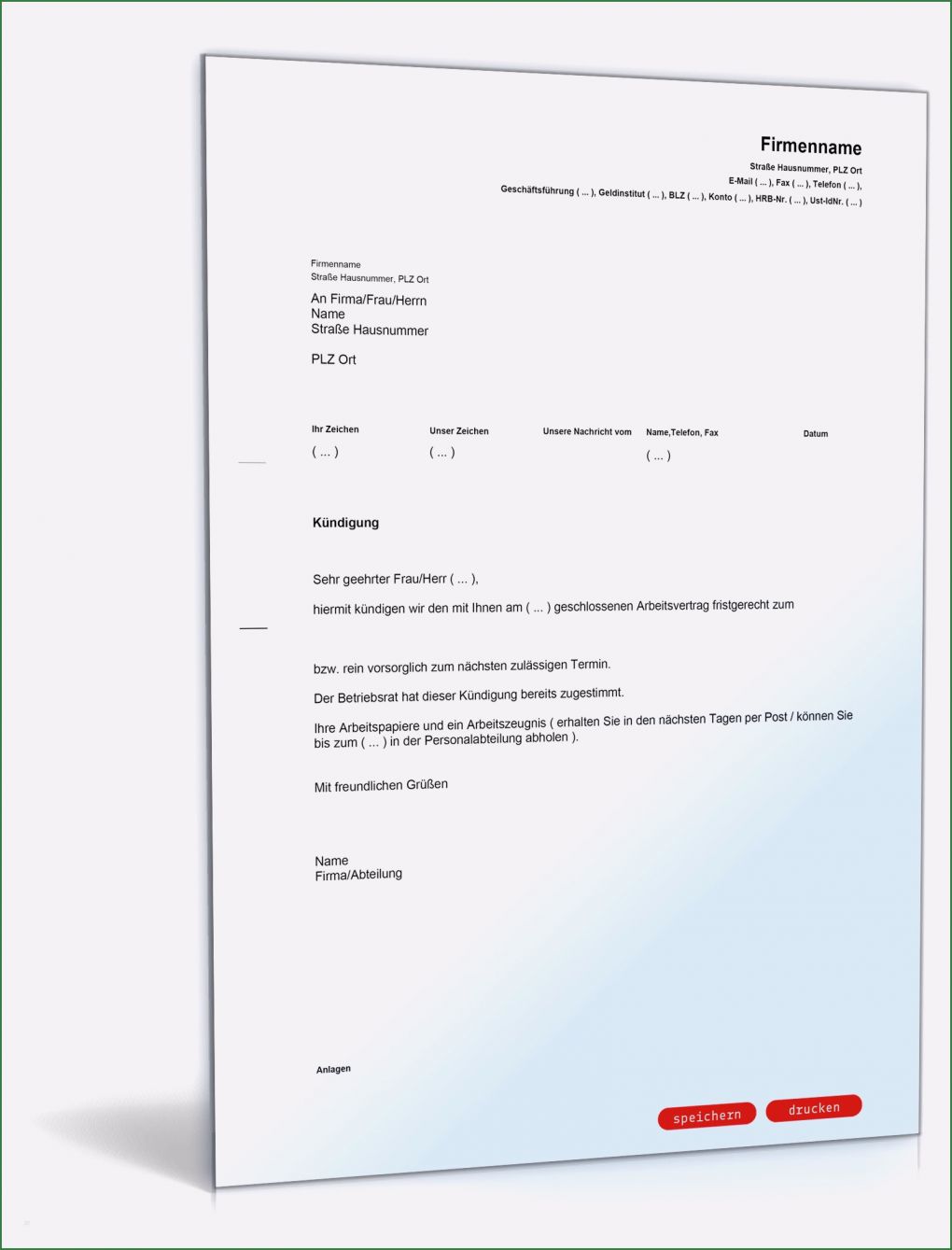 Fristgerechte Kündigung Durch Arbeitnehmer Vorlage Schön Kündigung Arbeitsvertrag Fristgemäß Arbeitgeber