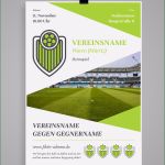 Fussball Flyer Vorlagen Angenehm Design Vorlagen Für Sportvereine Spendenscheck