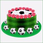 Fussball Fondant Vorlage Erstaunlich Fussball Kuchen Fondant