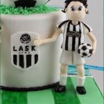 Fussball Fondant Vorlage Erstaunlich Lask & Black Wings torte … Wenn Das Herz Für Fussball Und